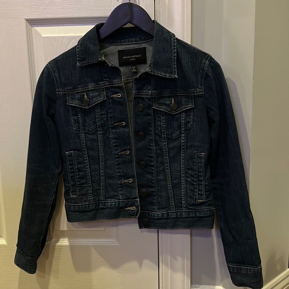 Women’s Petite Banana Republic Jean Jacket, size XS